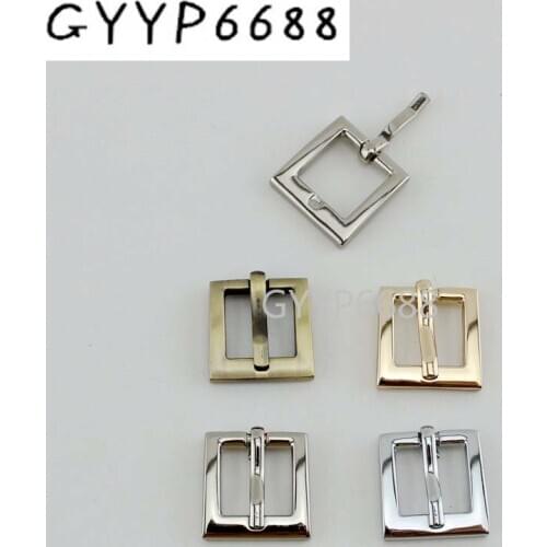 50pcs 4pcs 6colors 12mm fashion metal leather bag pin buckle Clothing Sewing Supplies Leather Craft Hardware Buckles