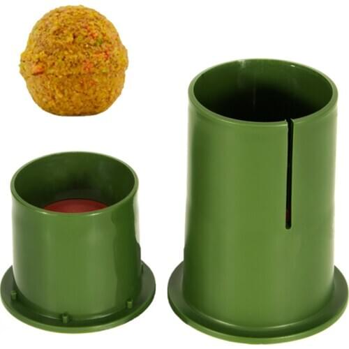 55*44*40mm Portable Carp Fishing Bait Ball Shaper Ground Bait Ball Maker Fishing Bait Tackle Feeder Bait Making Accessories