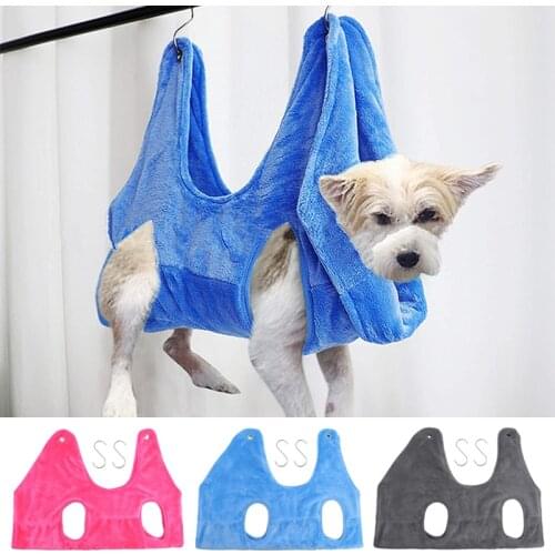 Pet Cat Grooming Hammock Helper Cat Grooming Hammocks Restraint Bag Puppy Dog Cat Nail Clip Trimming Bathing Bag Dropshipping