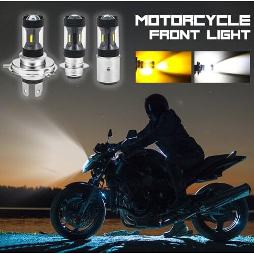 H4/P15D/BA20D Fog Lamps for Motorcycle LED Headlight Passing Light LED Driving Light for Motorcycle Electric Cars Beach Cars