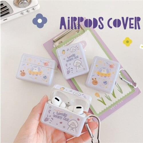 IMD Silicone Case Wireless Bluetooth Headset For Airpods 1 2 Case Fashion Earphone Cover For Air pods Pro 3 Protection Shell