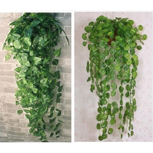 Artificial flowers hanging rattan vine Ye Teng money plant simulation money plant