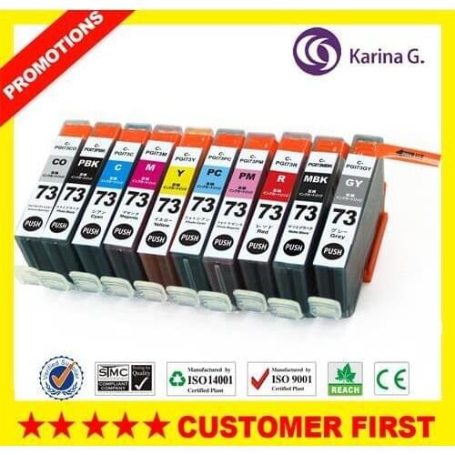 Ink sets Generic Inkjet Cartridge for PGI73 pgi-73 for Canon PIXMA PRO 10 PXMA Pro 10 Printer Ink For Japan