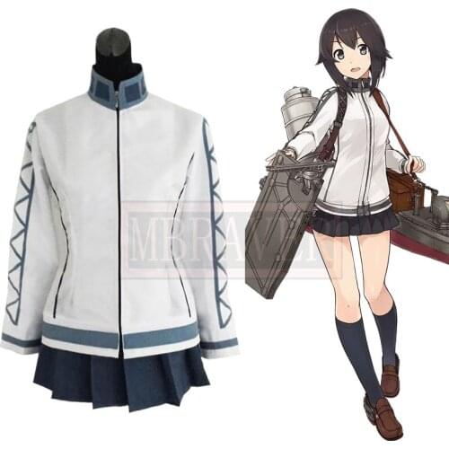 Kantai Collection Hayasui Cosplay Costume Full Set Womens Halloween Costume Custom-made Any Size