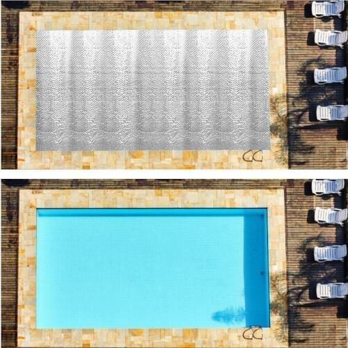 Hot!!! Swimming Pool Solar Cover Ground Pool Rectangular Blanket For Swimming Pool Waterproof Rainproof Dust Cover Anti Sunburn