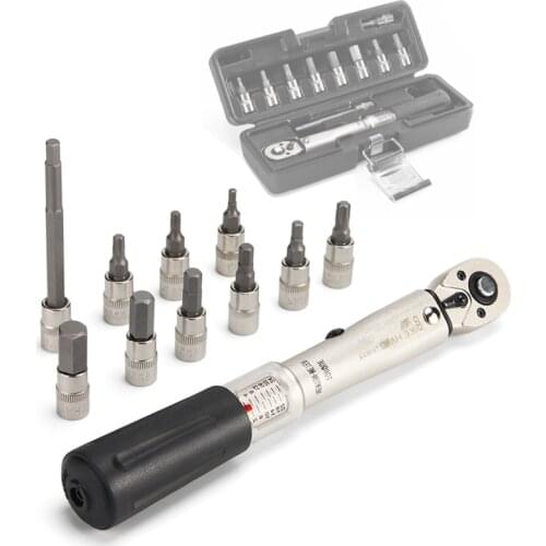 Bikehand Road/MTB Bicycle Torque Wrench Allen Key Tool Socket Bike Spanner Set Kit Cycling Repair Tool Kits