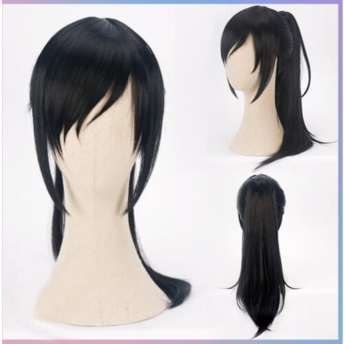 Dororo Hyakkimaru Cosplay Wig Dororo Cosplay Hair Headwear Halloween Cosplay Costume Accessories