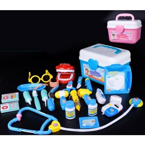 Play Pretend Doctor Nurse Toy Kit Dentist Playset for 3 Years Old Boys Girls