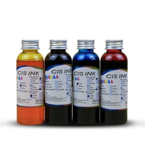 Einkshop Edible Ink For Canon For HP For Epson Printer Food Ink Cake Coffee Chocolate Safe Food Additive Coffee Machine Ink
