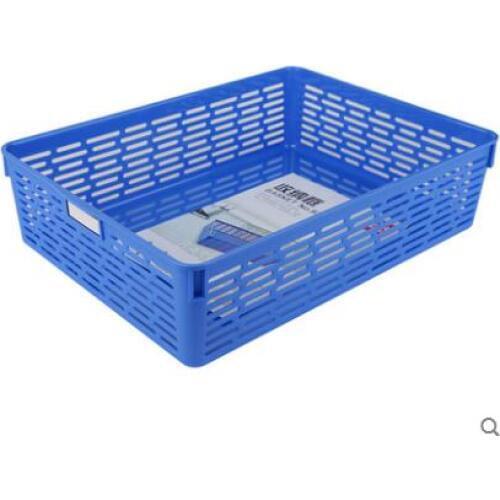 A4 Mesh Document Basket Plastic Desktop Organizer Magazine Holder Office Supplies