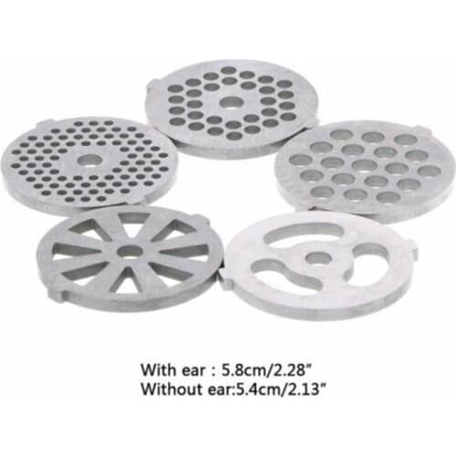 Meat Grinder Plate Net Knives Meat Grinders Part Stainless-Steel Meat Hole Plate 55MM 3mm/5mm/7mm/Sector/3 Holes cocina cozinha