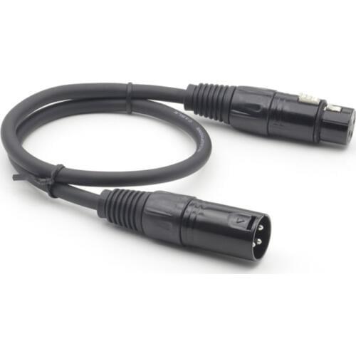 10 pcs/lot 2 Meters Length 3-pin Signal Connection DMX Cable for Stage Lights Moving head fog machine use 2m