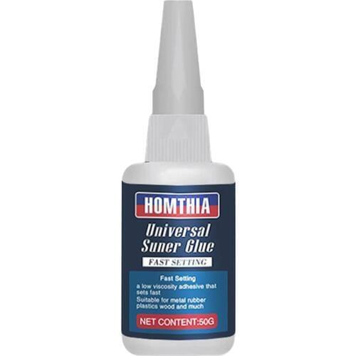 Universal Glue Strong Plastic Glue for Resin Ceramic Metal Glass 50ml Instant Glue Super Repair Glue