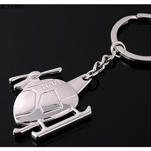 1 PC Vintage Plane Keychain airplane fight Plane Key Ring Metal Airplane Keychains helicopter Keychain Car Styling Decoration