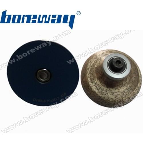 High quality F30*D100*M12 granite edge grinding tools