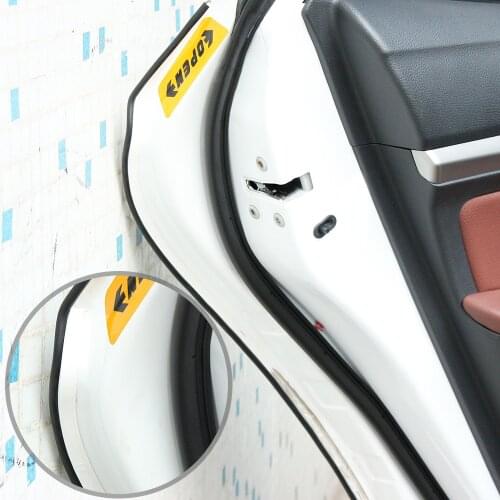 Car Door Scratch Protector Strip Edge Guard Rubber Seal Sticker Trim Styling For Lada Granta Vesta Xray For Toyota Hyundai Ford