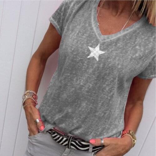 7-ATTRACT Women's Plain T-shirts