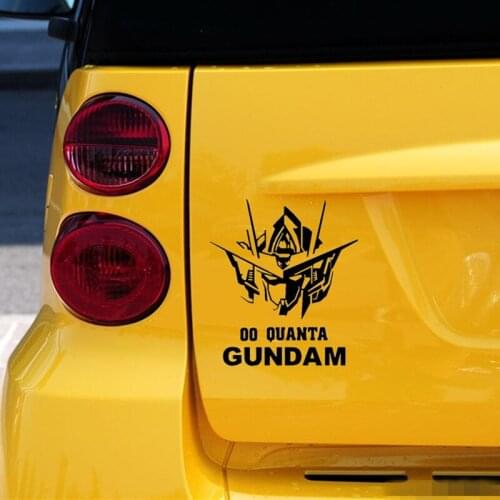 Car Stickers Mobile Suit Gundam 00 Quanta Decals For Doors Windshield Luggage Computer Case Auto Tuning Styling D15