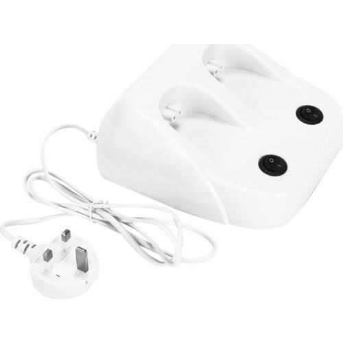 Double Depilatory Wax Heater Hot Body Hair Removal Roll on Depilation Waxing Machine Salon Beauty with Heater Base UK Plug