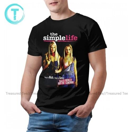 Paris Hilton T Shirt Men Fun 100 Percent Cotton Graphic Tee Shirt Short Sleeves Summer Tshirt Plus size