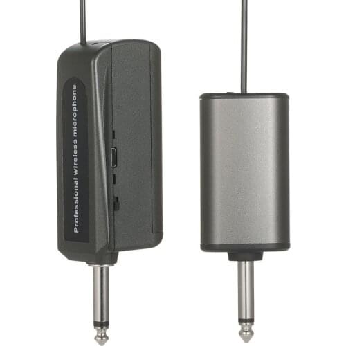 UHF Headset Wireless Microphone Transmitter & Receiver Music Instrument Wireless System 6.35mm Standard Audio Plug