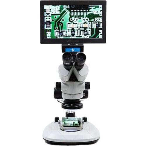 ZQ-8 220V LED Adjustable distance microscope mobile phone repair