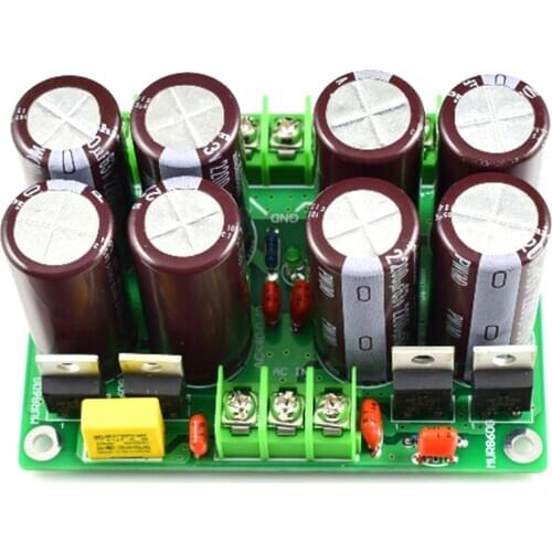 MUR860G HIFI AMP Rectification Rectifier Power Supply Finished Board w/50V3300UF Capacitor