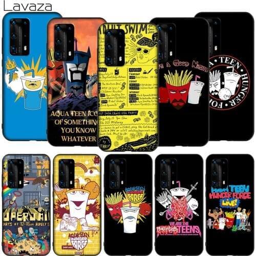 Lavaza K19 Aqua Teen Hunger Force Soft Case for Huawei Mate Nova 2 2i 3 3i 4E 5 5i 5T Smart 6 7 10 20 30 SE Pro Lite