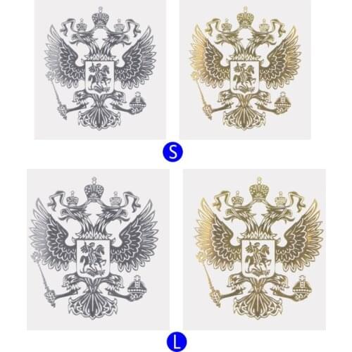 652F Coat of Arms of Russia Car Sticker Russian Eagle Decal Stickers For Car Styling