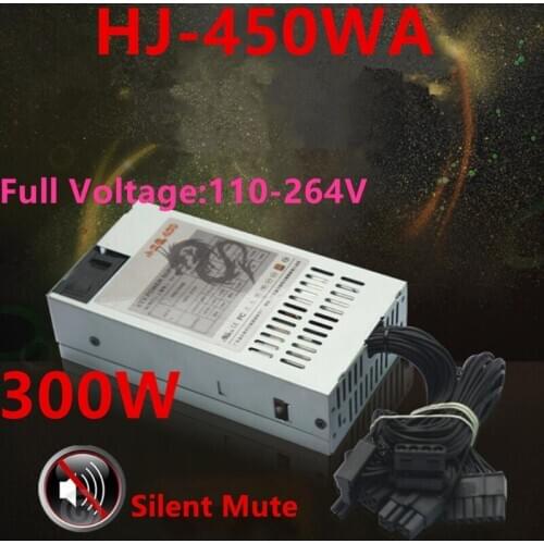 New Original PSU For Royal Legend AIO HTPC FLEX NAS Small 1U MS04 Rated 300W Peak 450W Power Supply HJ-450WA