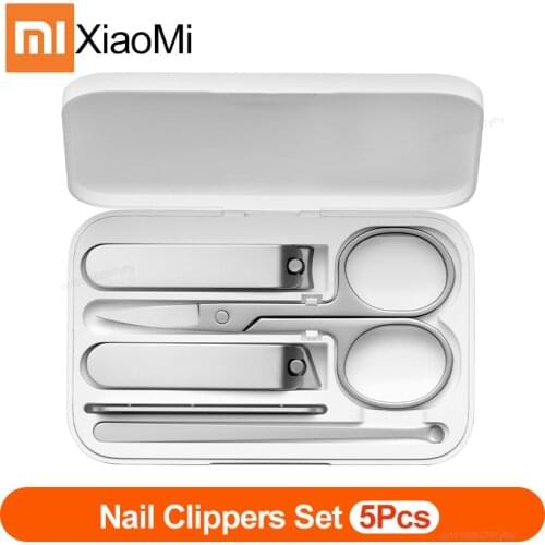 Original Xiaomi mi Manicure Nail Clippers Stainless Steel Nail Cutting Professional Nail Trimmer Toe Nail Clipper Tool