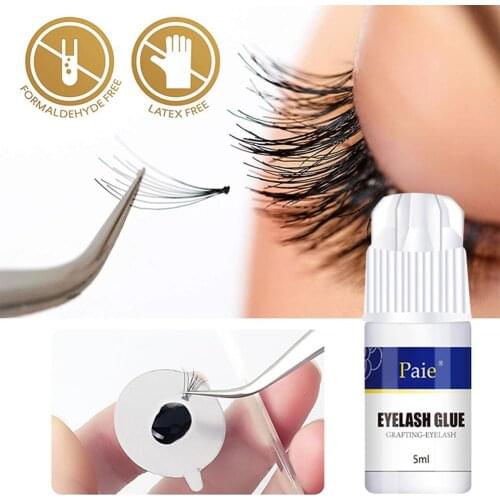 5ml Professional Eyelash Extension Glue Long Lasting Fast Drying Eyelashes Extension Glue Lash Extra Max Boning Lash Adhesive