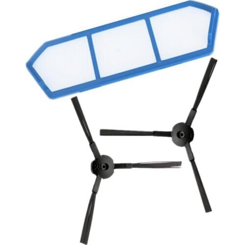 Robot Vacuum Cleaner Pre Filter Net Side Brush for Amibot Spirit H20 robotic vacuum Cleaner Parts Accessories