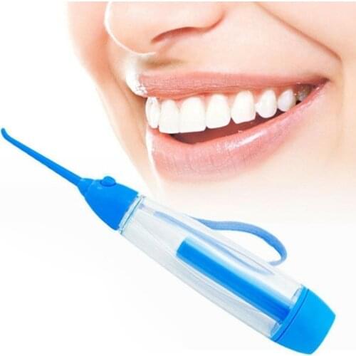 Manual Dental Water Jet Noiseless Nonelectric Travel Dental Floss Teeth Cleaner Dental Cleaning Device Water Flosser 70ML