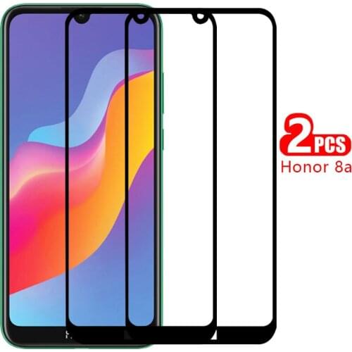 9d screen protector tempered glass case for huawei honor 8a prime pro cover on honor8a honer 8 a a8 protective phone coque bag