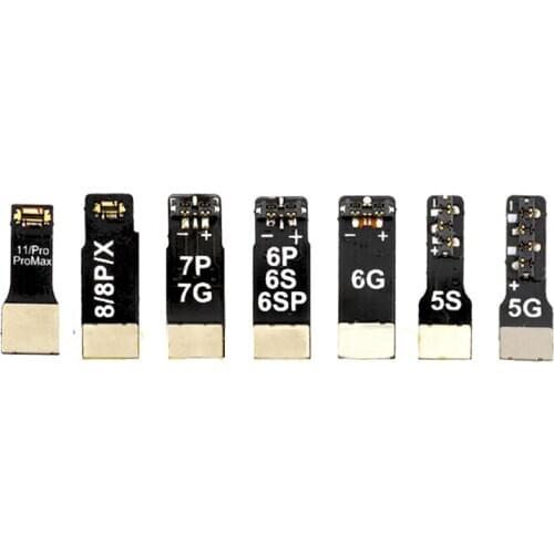 For iPhone 6 6S Plus 7 8 X XS 11 Pro Max Mainboard Clip Battery Maintenance Male Buckle DC Power Supply Test Cable Connector