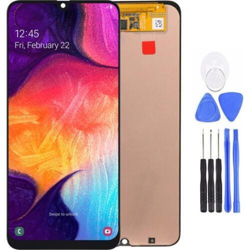 LCD For Samsung galaxy A50 2019 A505F/DS A505F A505FD A505A Touch Screen Digitizer Assembly with frame