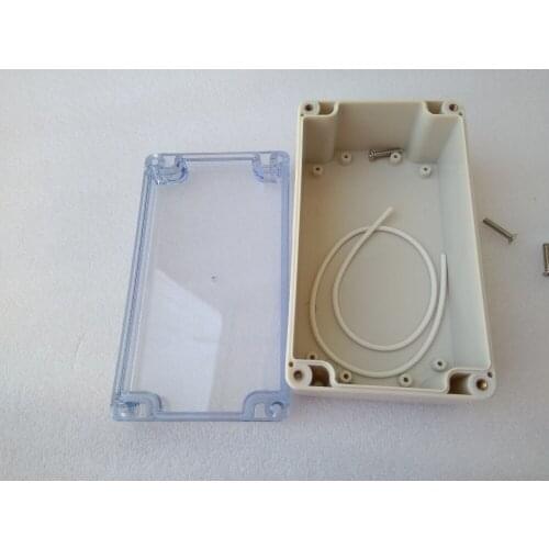 158*90*60mm Transparent cover Plastic waterproof box enclosures