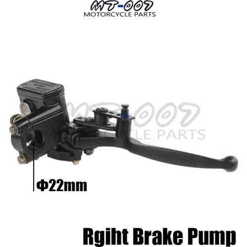 7/8" 22mm Lever Front Right Brake Clutch Master Cylinder Lever Pump for 50cc 110cc 150cc Quad Bike ATV New