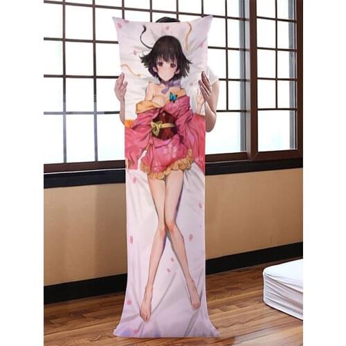 Koutetsujou No Kabaneri Dakimakura Body Pillow Case Genshin Impact Diluc Decorative Cover Home Decoration Pillowcases Printed