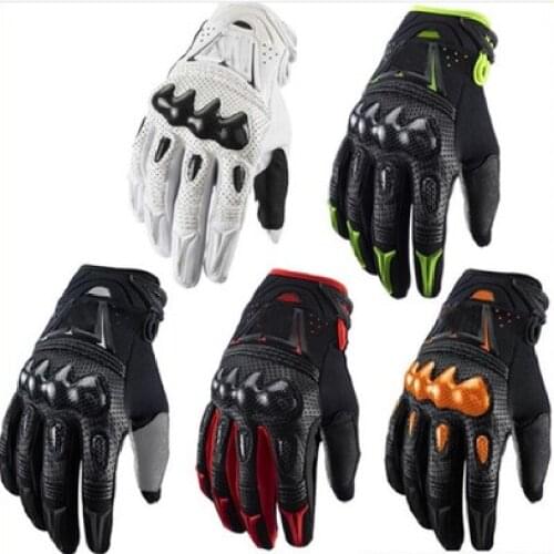 Motorbike racing cycling gloves carbon fiber skin spring, summer, fall prevention breathable cross-country refers to all motorcy