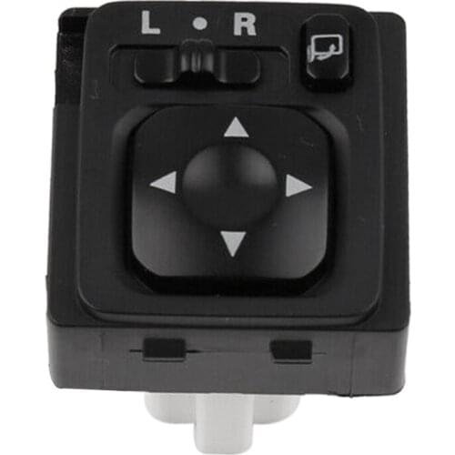 NEW-Mr951187 Car Rearview Mirror Sontrol Switch Knob Button with Folding for Mitsubishi Pajero Montero