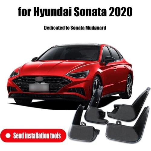 For Hyundai Sonata CN10 2020 Wheel 4P Modification Parts Plastic Car Mudguard