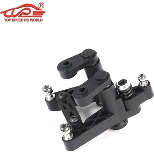 Plastic Steering Machine Assembly Kit for 1/5 HPI ROFUN ROVAN KM BAJA 5B 5T 5SC Truack Rc Car Parts