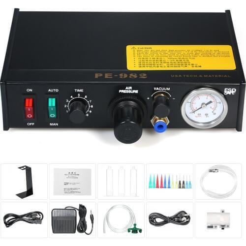 Semi-Automatic Glue Dispenser Machine Professional Precise Dispensing Controller Glue Machine Digital Control DripGluing Machine