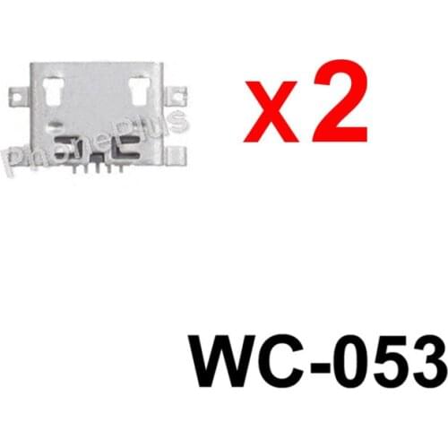 2PCS For ZOPO C2 ZP980 C7 ZP990 USB Charging Port Connector Plug Jack Socket Dock