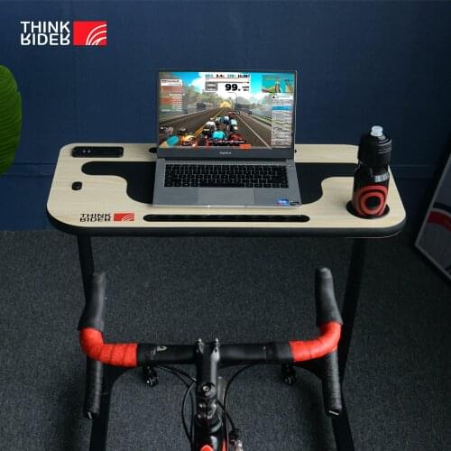 ThinkRider Bike Trainer Desk adjustable indoor cycling laptop table height adjustable training desk plate home for ipad/PC