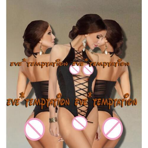 Women hot sexy lingerie costumes see-through underwear product erotic porn babydoll Nightwear Sleepwear Nightgown Chemise A195