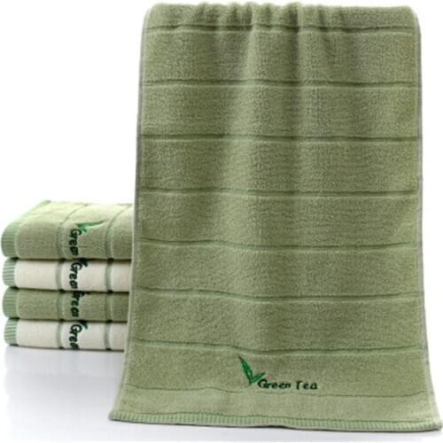 3pcs 34*73cm Bath Towels Super Soft Striped Embroidery Cotton for Adults Shower Home Face Hand Clean Bathroom Travel Towel