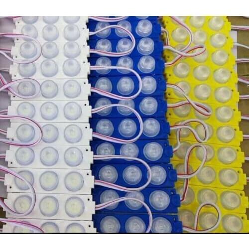 3W LED Module Injection Lens 3030 SMD Side Light Super Bright Advertising Light IP65 Waterproof Sign Backlight